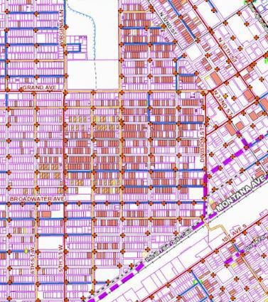Home lots that still have lead service pipes